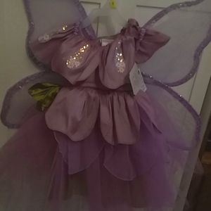 NWT Pottery barn flower fairy costume 3T light up